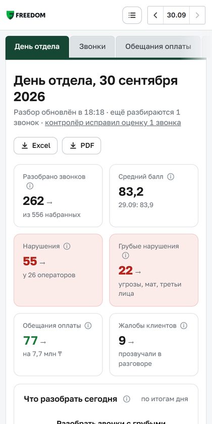 Freedom Bank: прототип речевой аналитики на телефоне